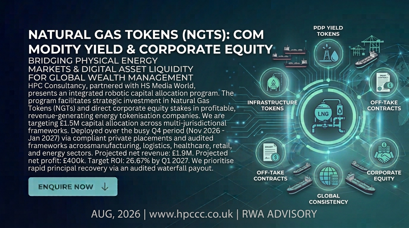 Natural Gas Tokens: Bridging Real-World Assets and On-Chain Commodity Yield with Saudi Arabia