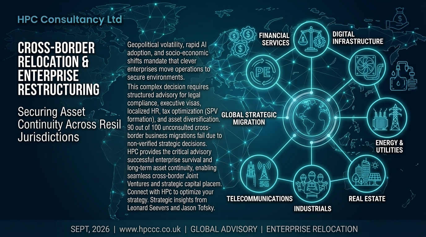 Strategic Business Relocation from Saudi Arabia and Cross Border Advisory