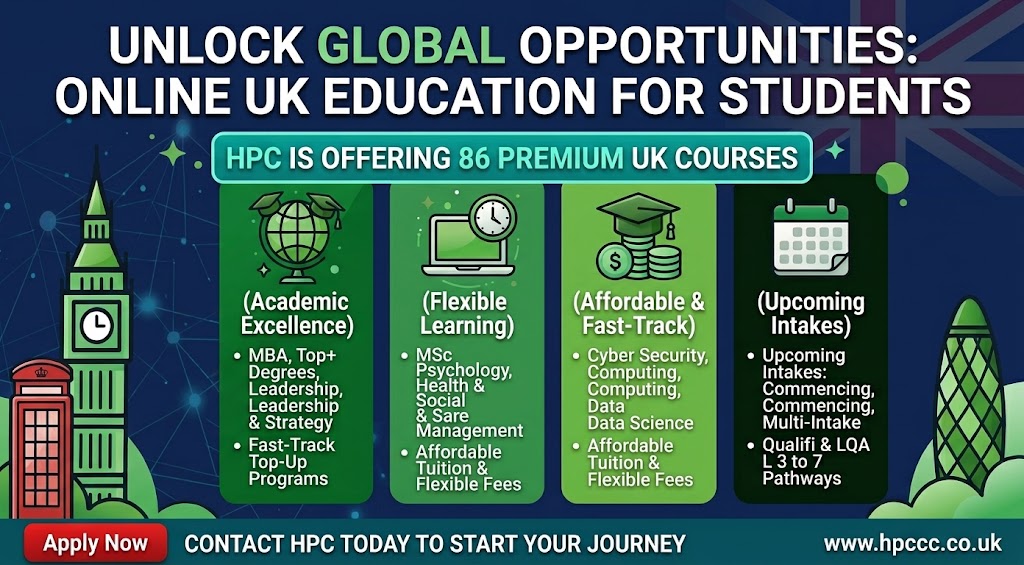 Unlock Global Opportunities: Online UK Education for Saudi Arabia Students