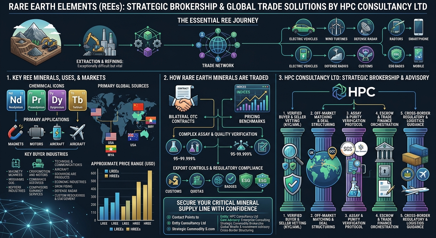 Rare Earth Elements, Saudi Arabia Sourcing, and Strategic Brokership