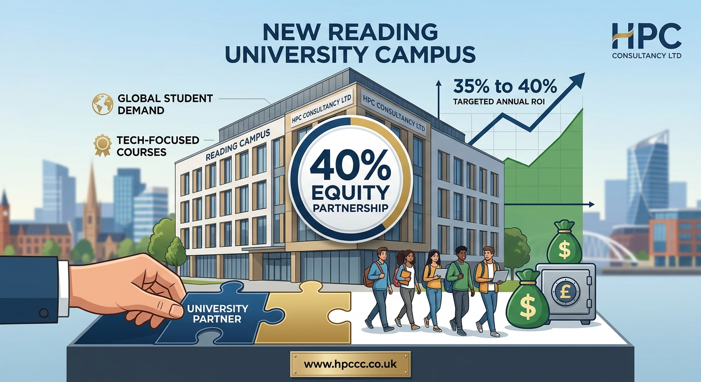 40% Equity Partnership in New Reading University Campus, seeking Saudi Arabia Investor