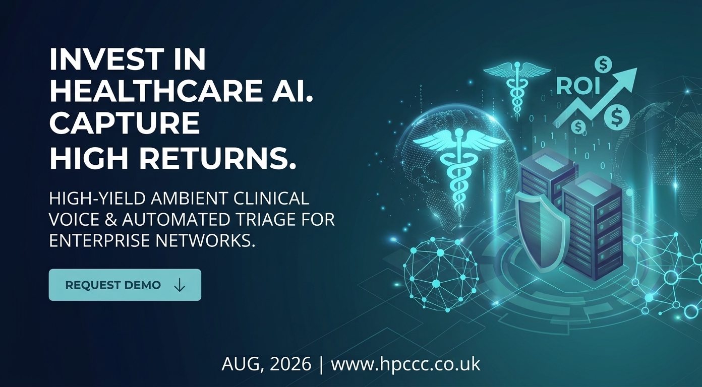 High-Yield Investment for Saudi Arabia: Capitalising on Next-Generation AI Healthcare Infrastructure